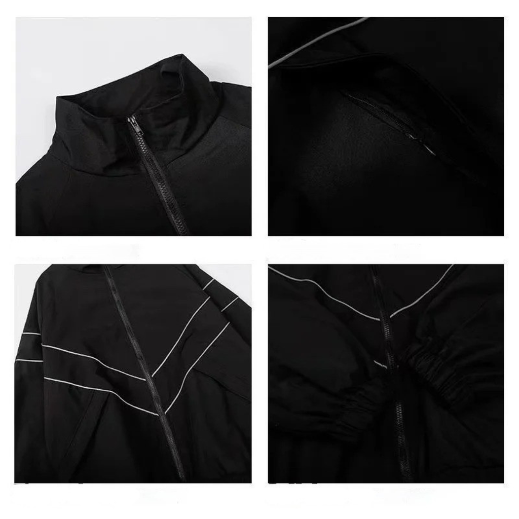 Leichte Herren Windbreaker Jacke – Varsity-Stil Shell