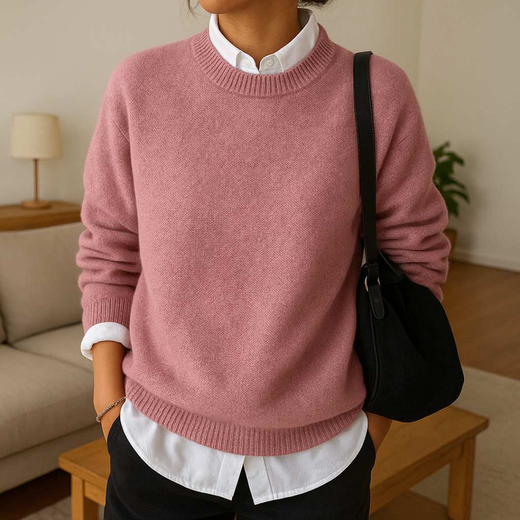 Raven Weicher Strickpullover