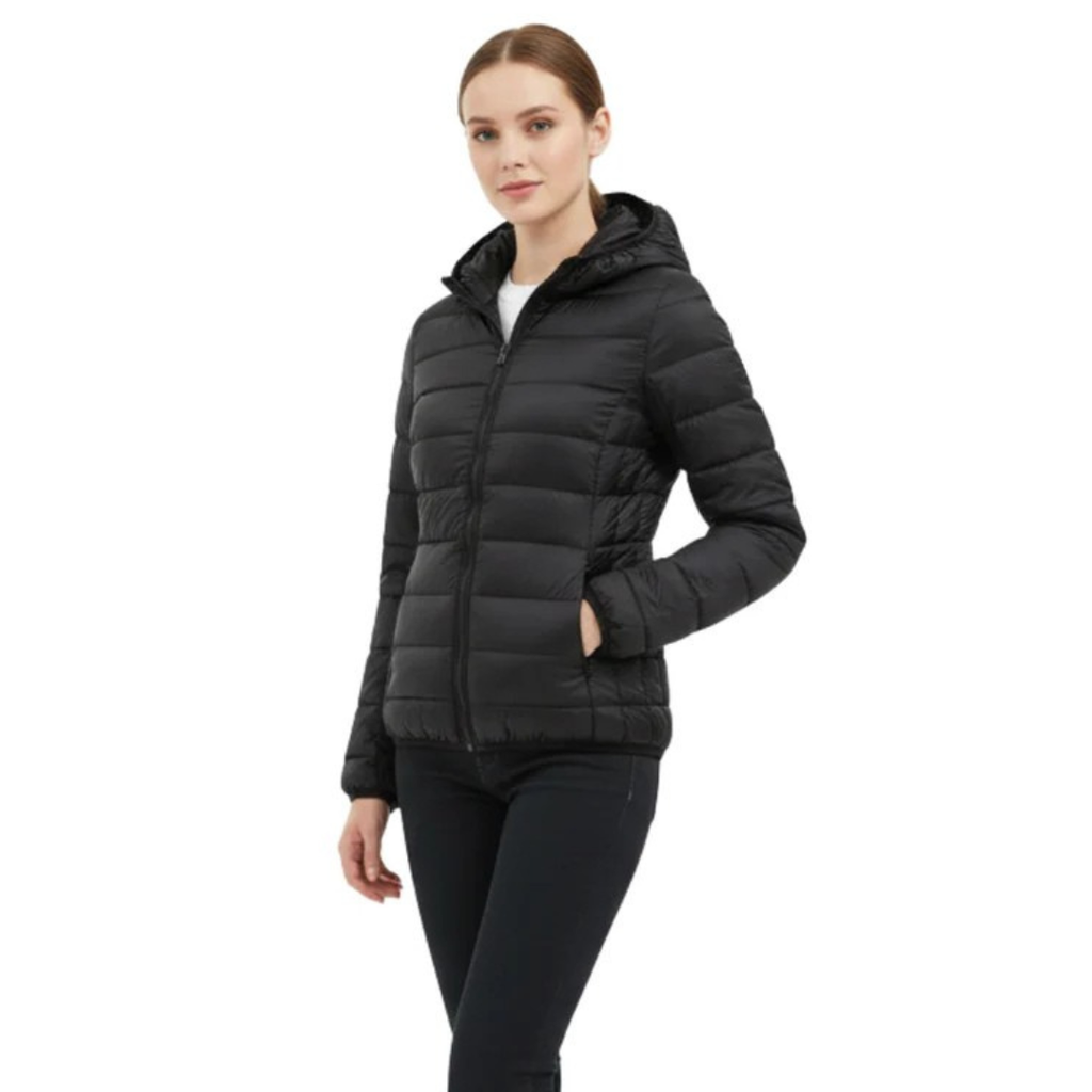 Steppjacke mit Kapuze für Damen