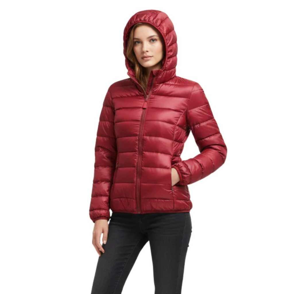 Steppjacke mit Kapuze für Damen