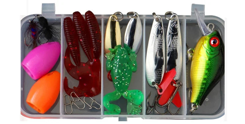 All-in-One-Angelköder-Set – Hartköder, Weichköder, Metalljigs