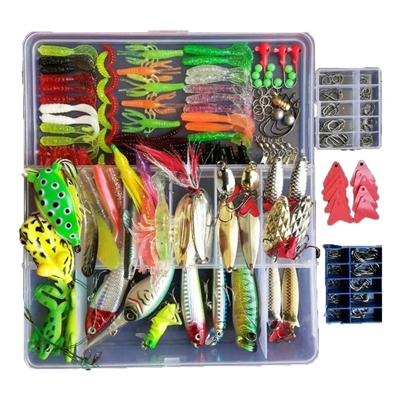 All-in-One-Angelköder-Set – Hartköder, Weichköder, Metalljigs