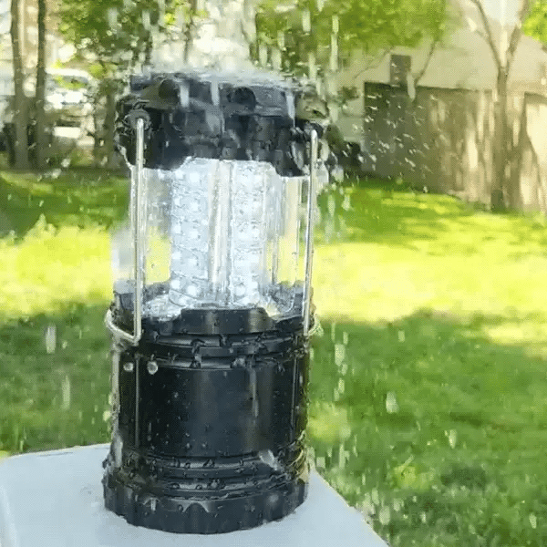 Camping-Laterne – wiederaufladbare LED-Laterne für Camping, Notfall & Überlebenssets