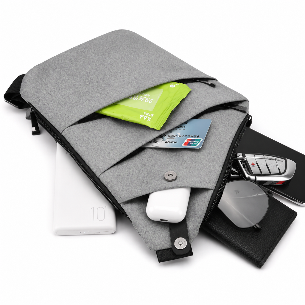 Antidiebstahl Crossbody Tasche Herren – StealthPack UltraSlim