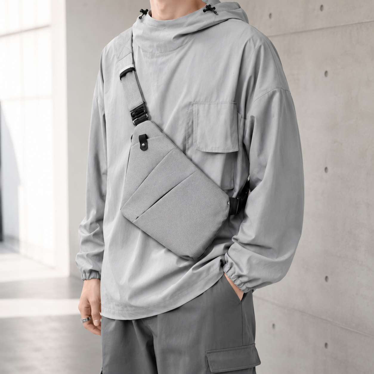 Antidiebstahl Crossbody Tasche Herren – StealthPack UltraSlim
