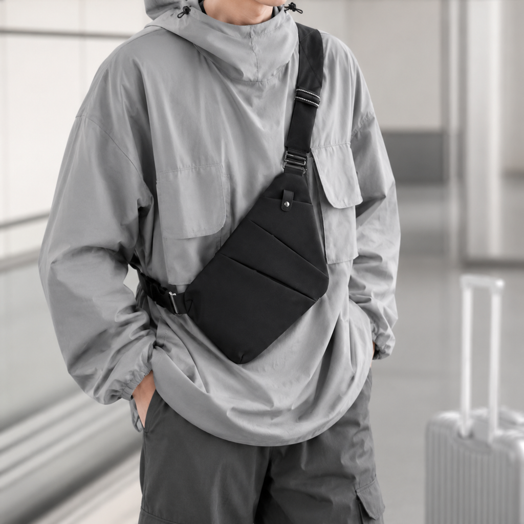 Antidiebstahl Crossbody Tasche Herren – StealthPack UltraSlim