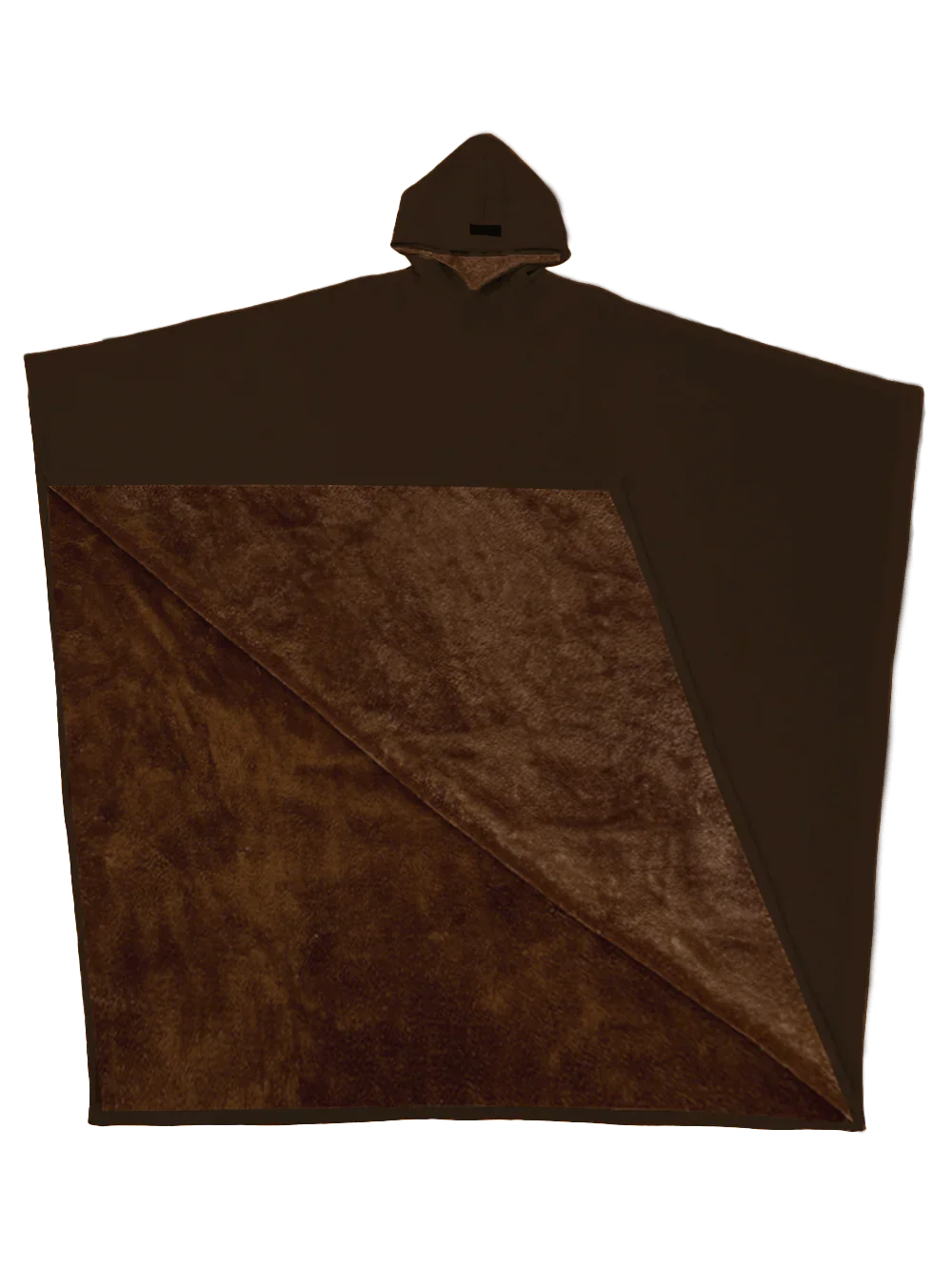 Gewichteter Cape-Hoodie