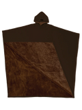Gewichteter Cape-Hoodie