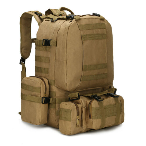 60L MOLLE Outdoor-Militär-Tactical-Rucksack – Camping, Wandern, Trekking