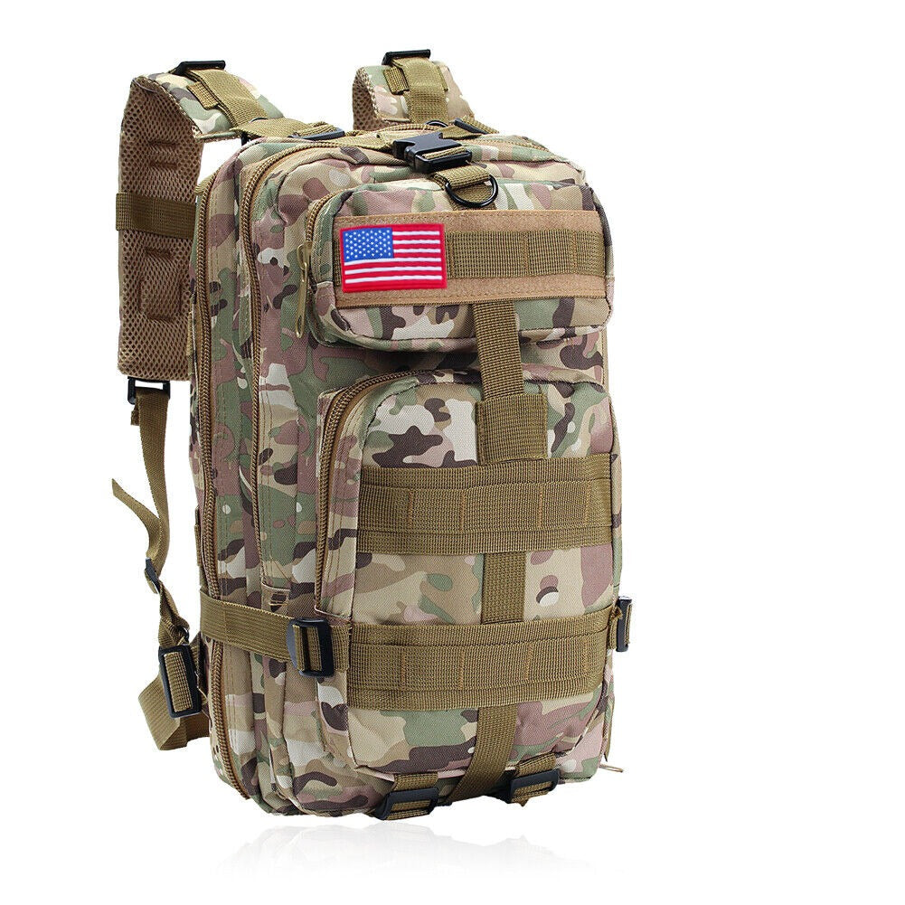 30L Militär-Tactical-Rucksack – wasserdichter Outdoor-Rucksack für Wandern, Camping & Überleben