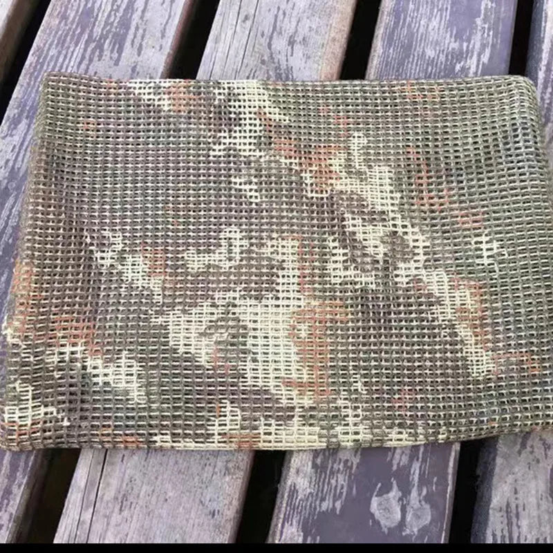 Camo-Mesh Tactical-Schal – atmungsaktiv, vielseitig einsetzbar