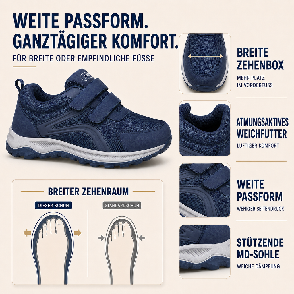 Flexovan Weitpassform-Orthopädischer Gehschuh