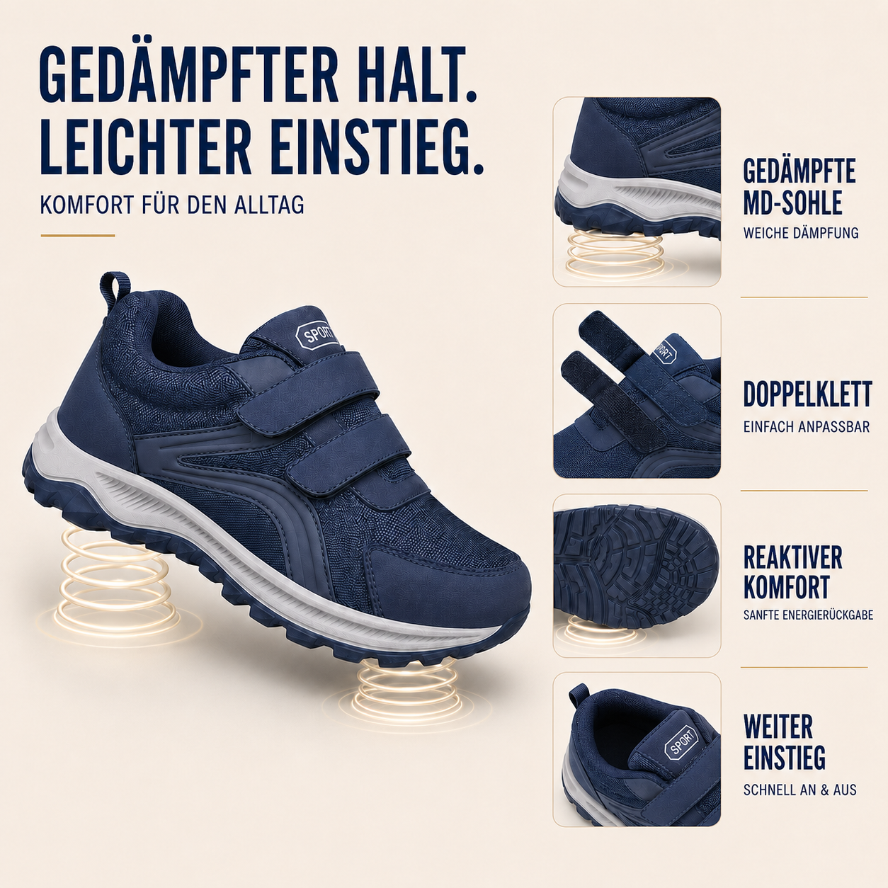 Flexovan Weitpassform-Orthopädischer Gehschuh