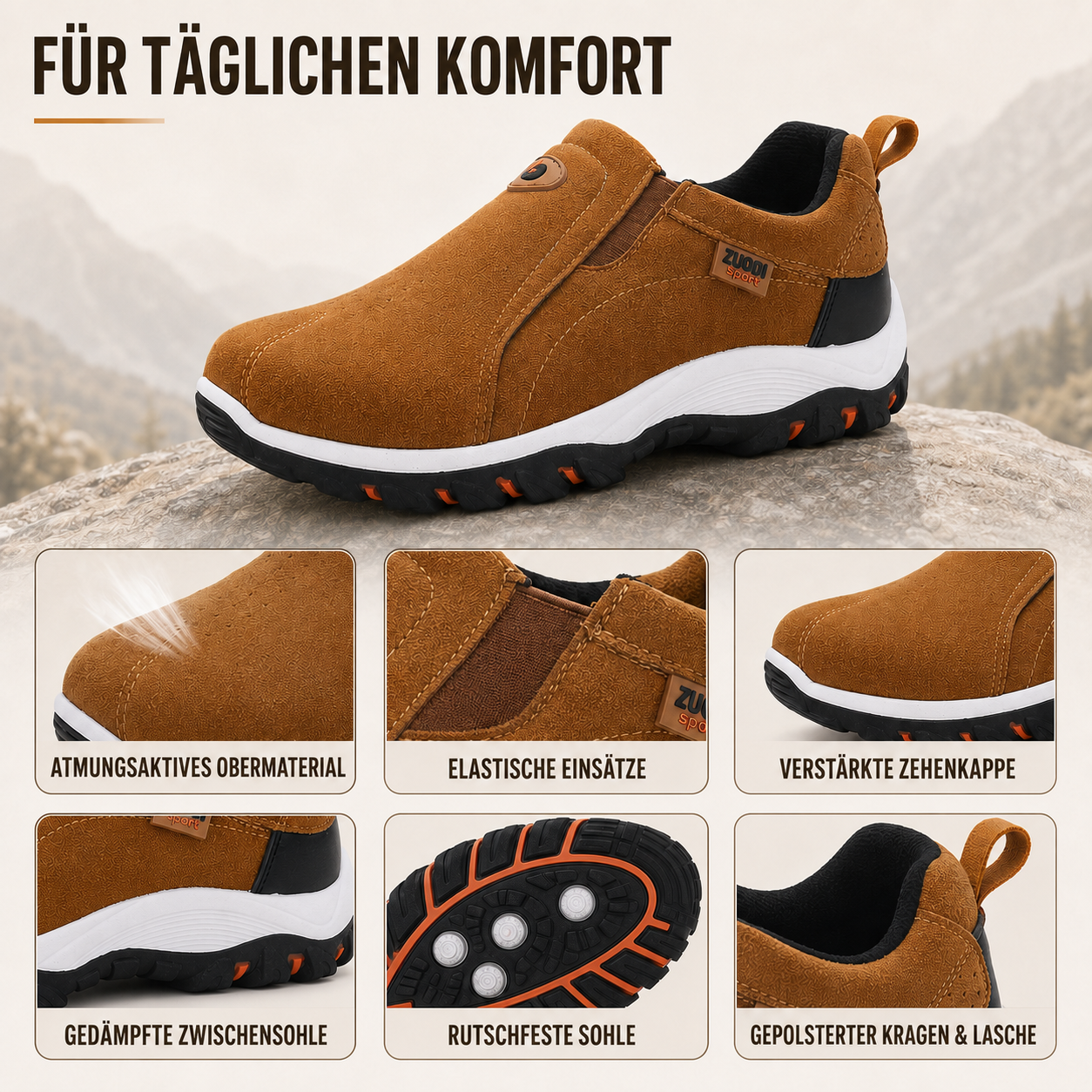 Treklow Slip-On Casual Outdoor Schuh