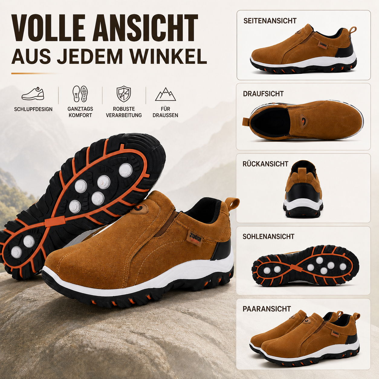 Treklow Slip-On Casual Outdoor Schuh