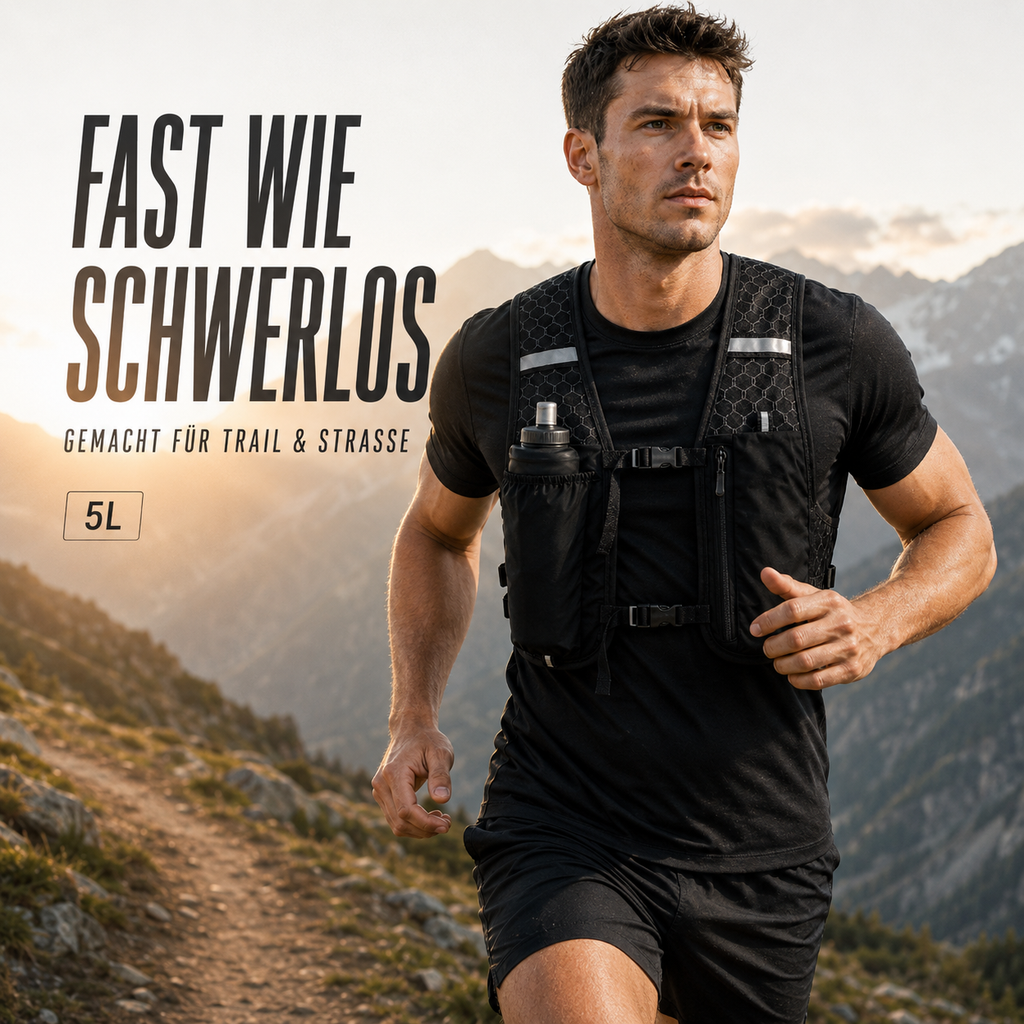 Vestrun Ultraleicht-Laufweste Hydration Pack