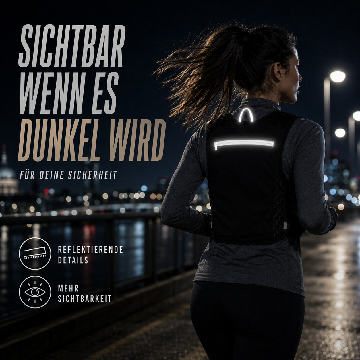 Vestrun Ultraleicht-Laufweste Hydration Pack