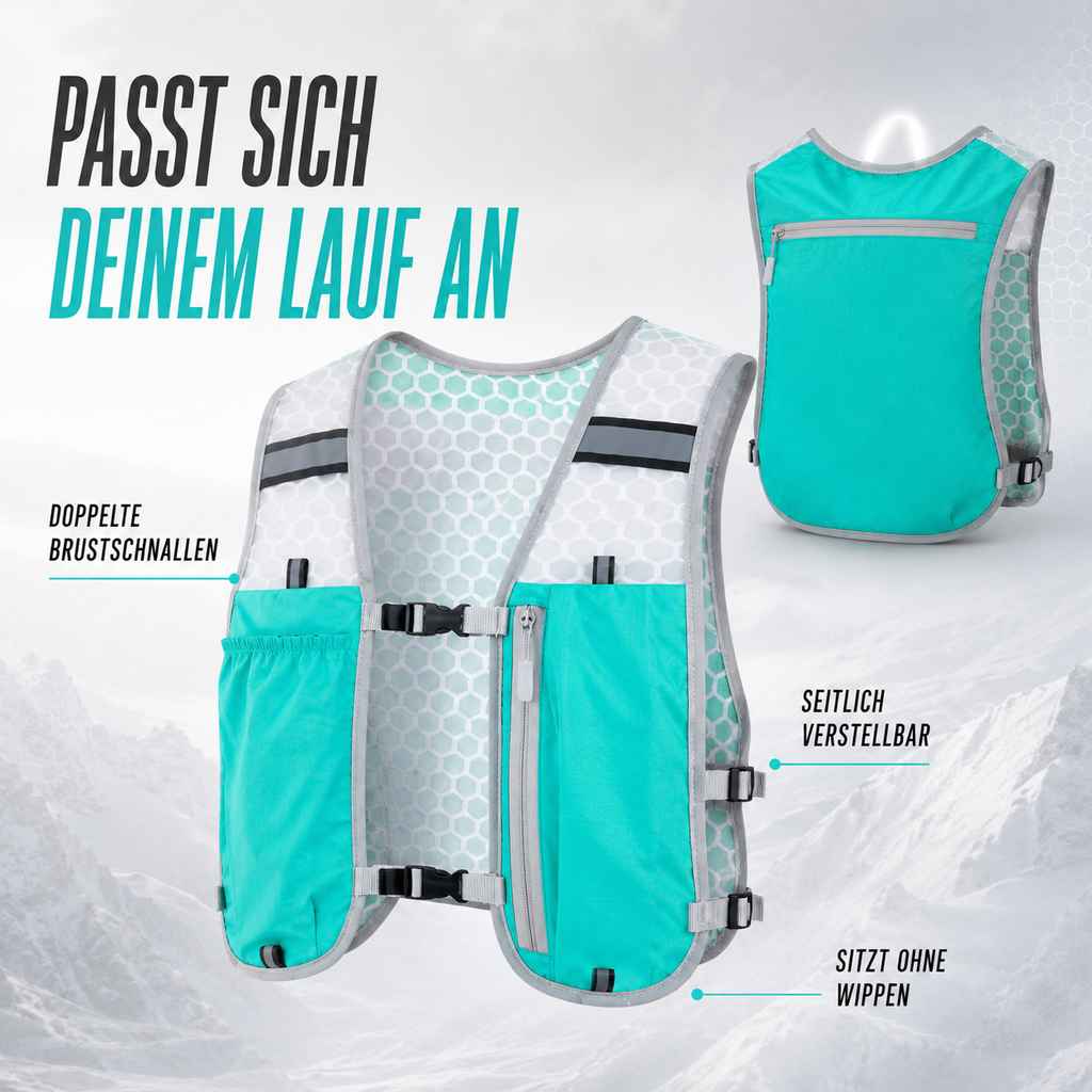 Vestrun Ultraleicht-Laufweste Hydration Pack