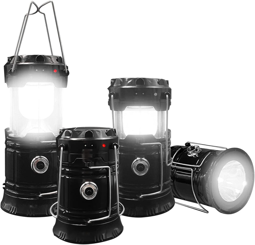 Camping-Laterne – wiederaufladbare LED-Laterne für Camping, Notfall & Überlebenssets