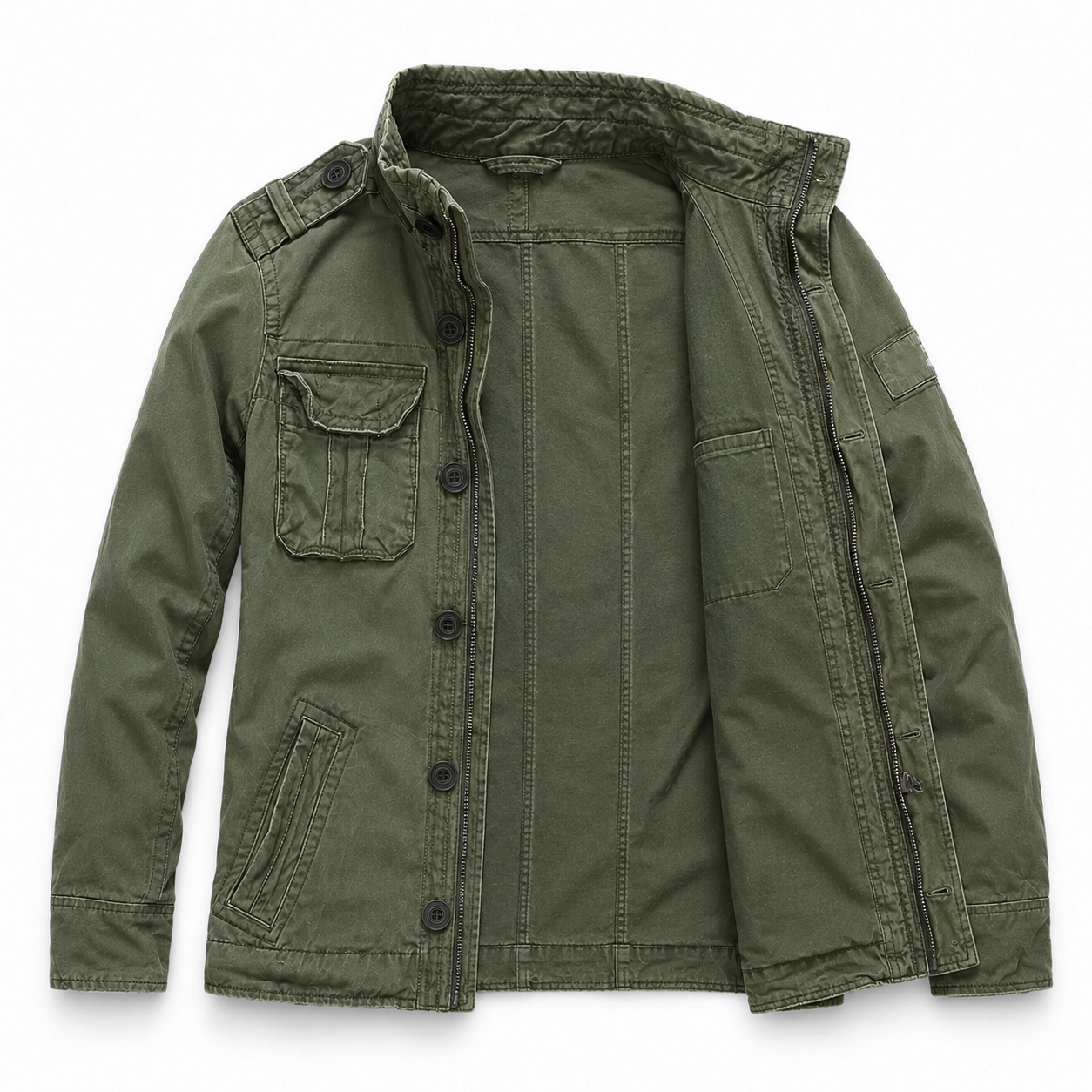 Cargo Jeansjacke mit Mehrfach-Taschen & Robustem Design – UrbanTrail Jacket