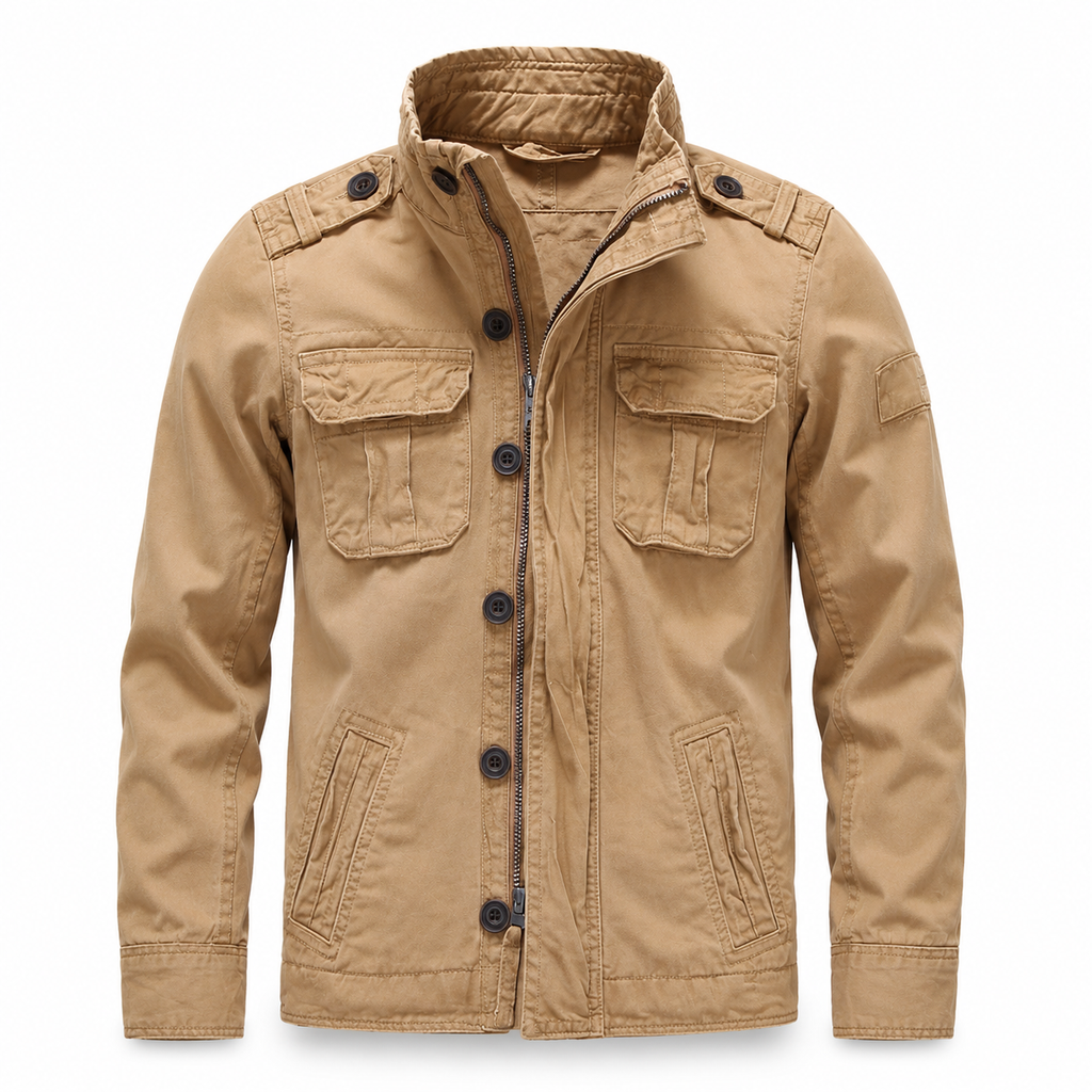Cargo Jeansjacke mit Mehrfach-Taschen & Robustem Design – UrbanTrail Jacket