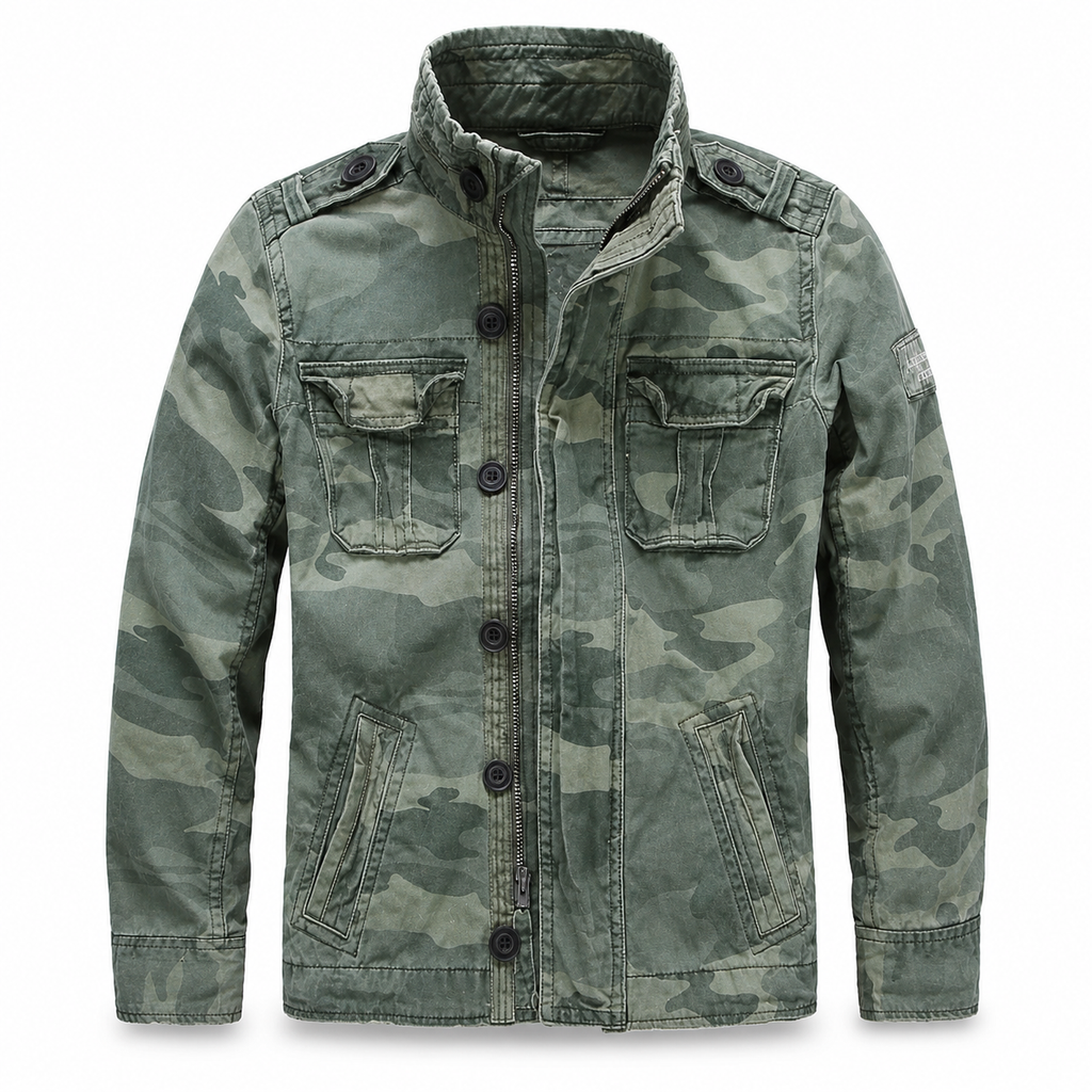 Cargo Jeansjacke mit Mehrfach-Taschen & Robustem Design – UrbanTrail Jacket