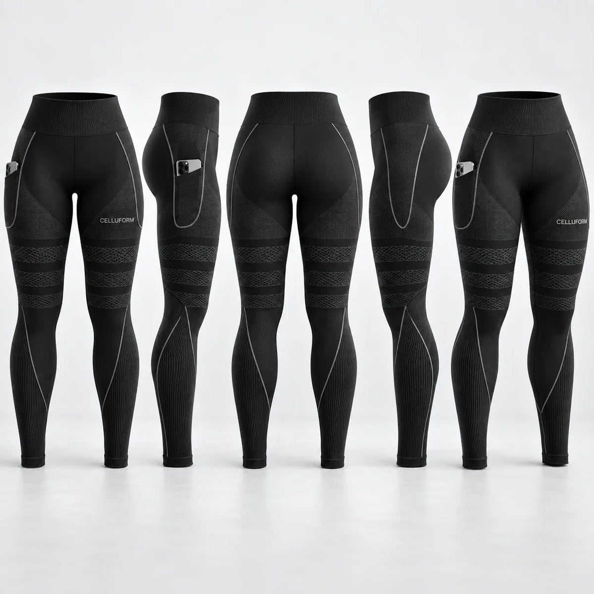 CelluForm 3D Anti-Cellulite-Leggings