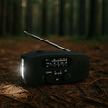 Kurbelradio mit LED & USB-Ladefunktion – Multifunktional & Tragbar