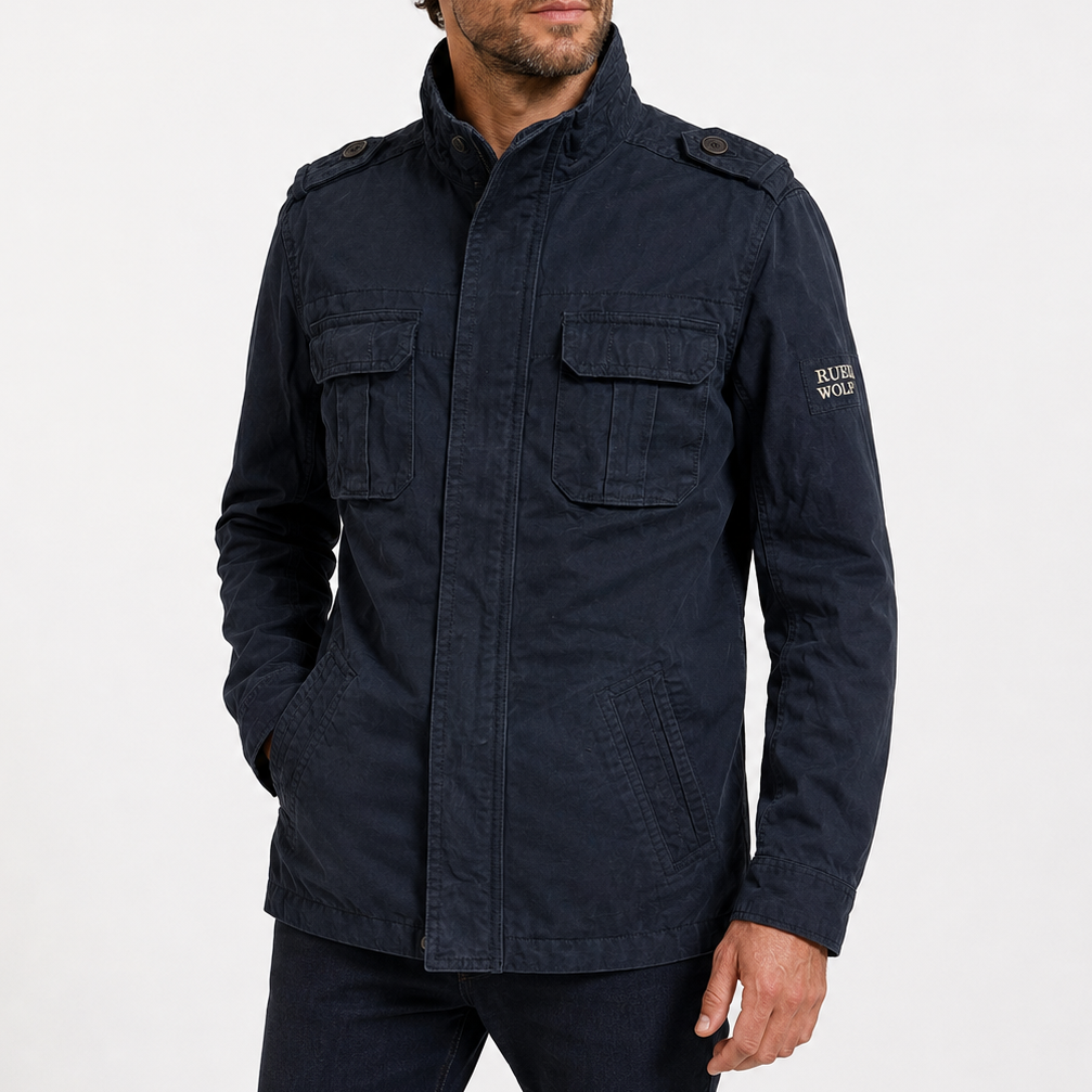 Cargo Jeansjacke mit Mehrfach-Taschen & Robustem Design – UrbanTrail Jacket