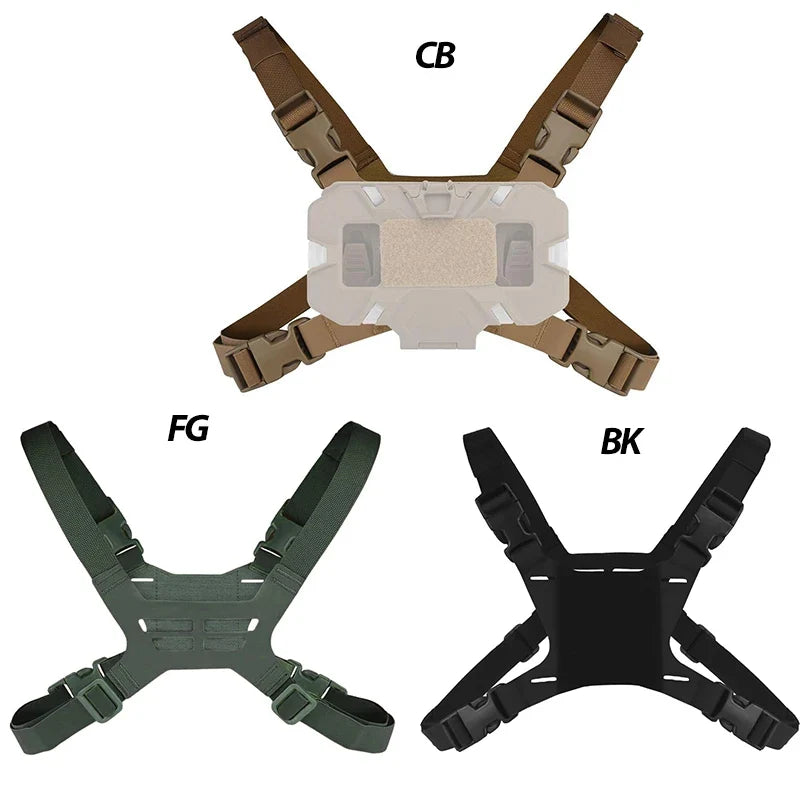 Tactical MOLLE Klapp-Navigationsboard – Handyhalterung für die Brust