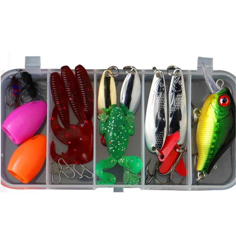 All-in-One-Angelköder-Set – Hartköder, Weichköder, Metalljigs