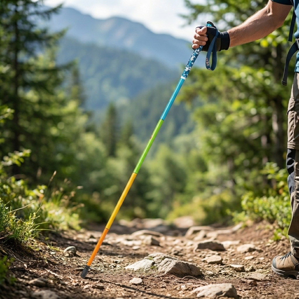 snoutatelier | AllumStride Ultraleichte Aluminium-Trekking-Stöcke