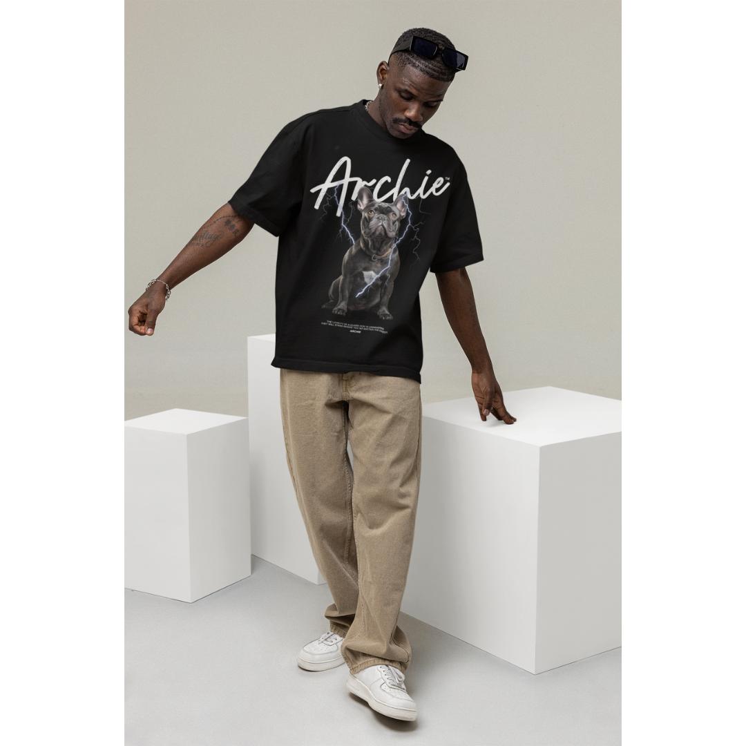 Personalisierbares Archie Oversized Shirt
