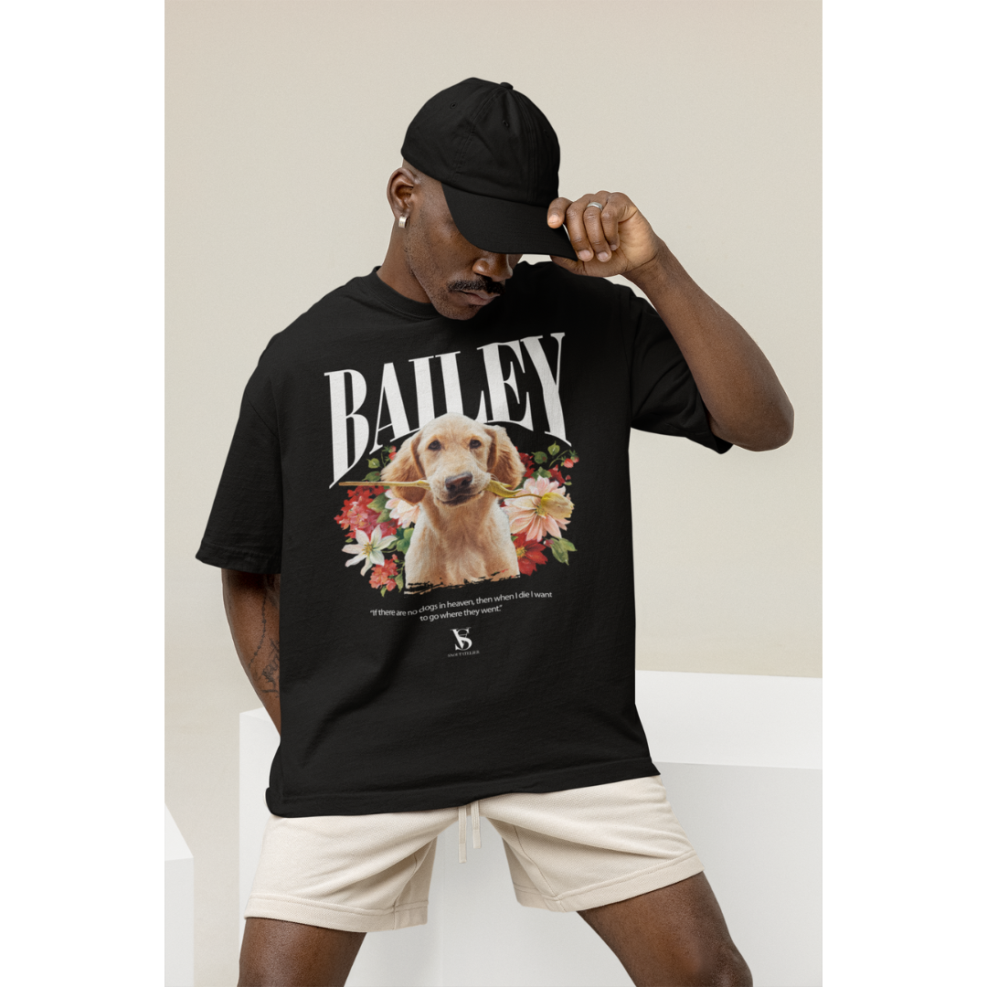 Personalisierbares BAILEY Oversized Shirt