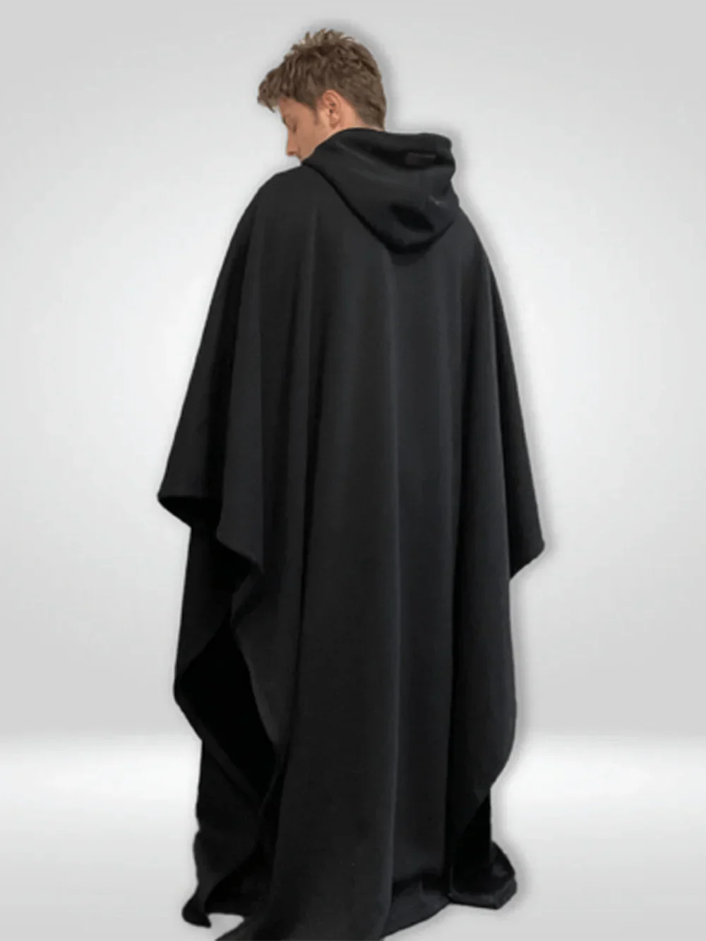 Gewichteter Cape-Hoodie