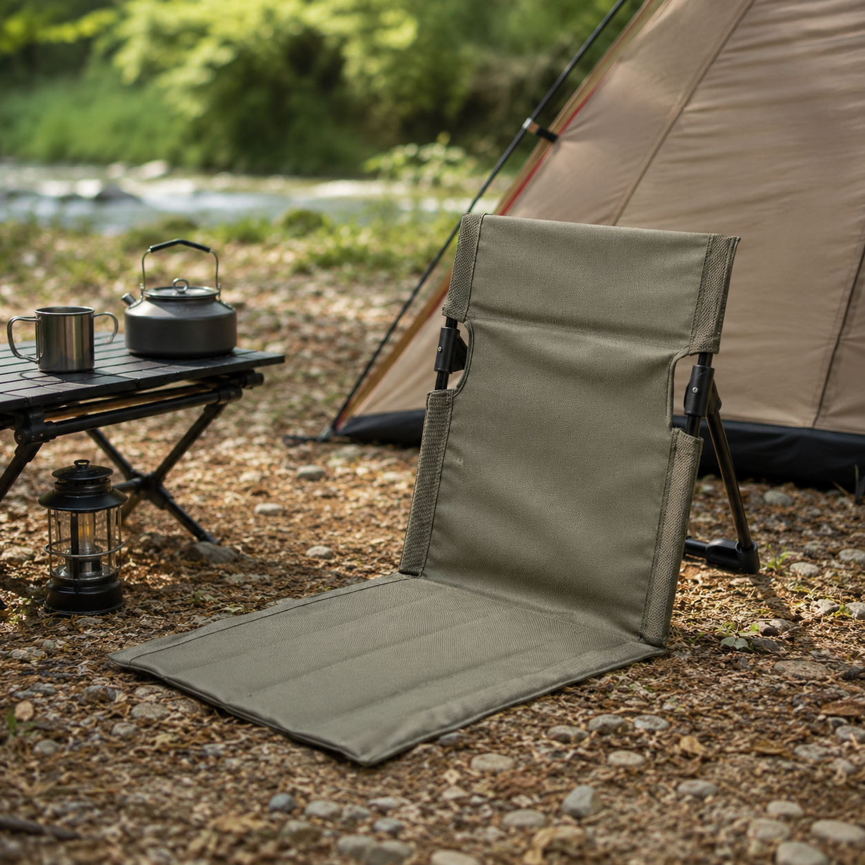Faltbarer Outdoorstuhl ultraleicht & kompakt – LiteRest Campingstuhl