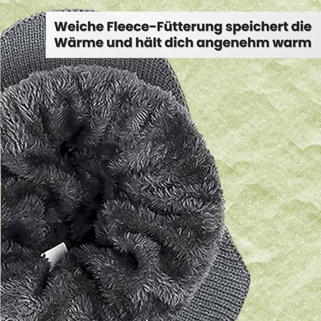 Fjordwarm – Skandinavische Mütze mit warmem Ohrenschutz