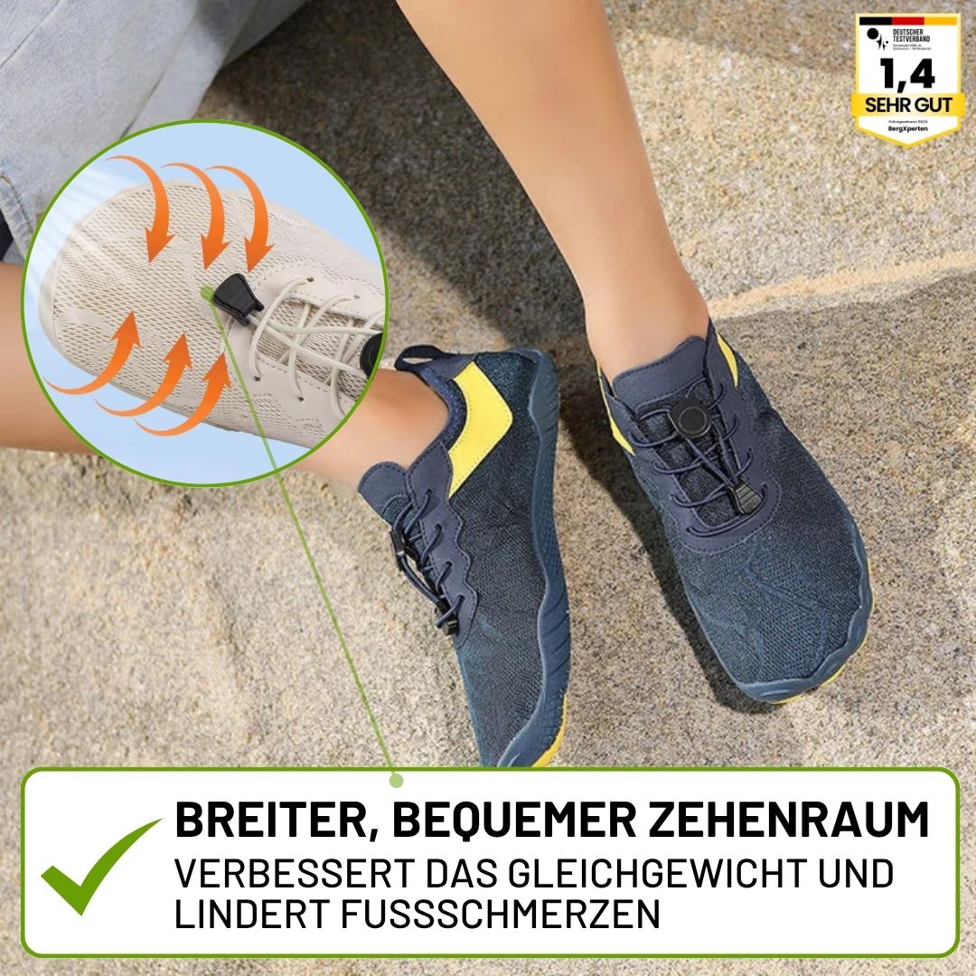 FreeStep - ergonomische, schmerzlindernde & wasserdichte Barfußschuhe