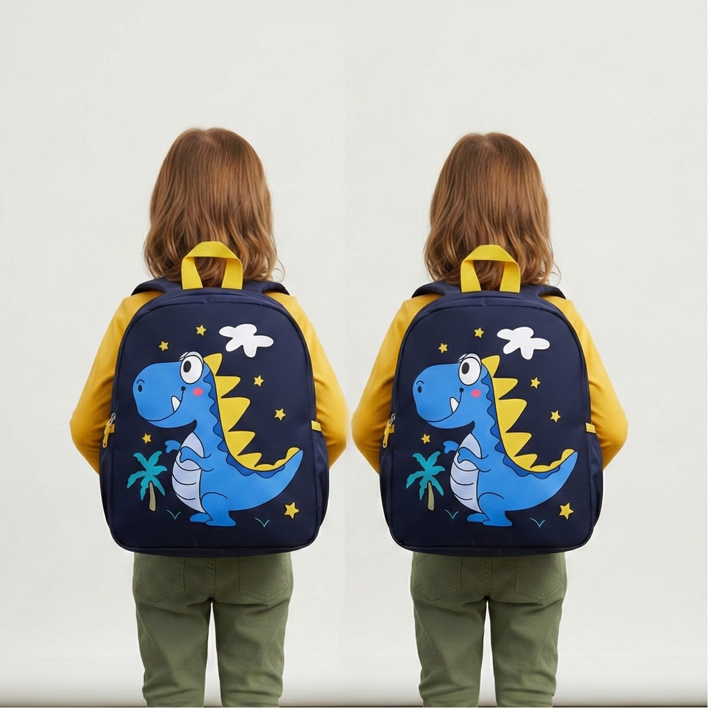 DinoTrekker Cartoon-Druck Kinderrucksack