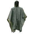 Militärstil-Regenponcho mit Kapuze – Multi-Zweck Zelt, Biwaksack, Unterschlupf