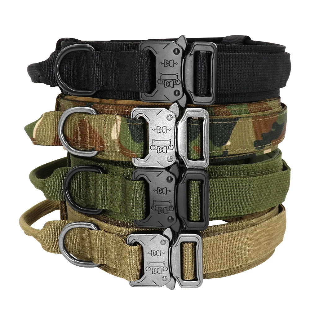 Tactical Hundehalsband & Leinen-Set
