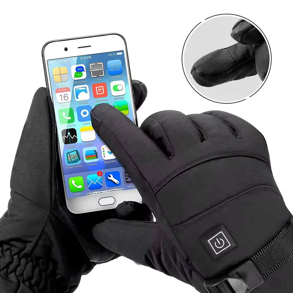 Beheizbare Handschuhe mit 3 Wärmestufen