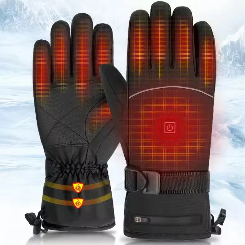 Beheizbare Handschuhe mit 3 Wärmestufen
