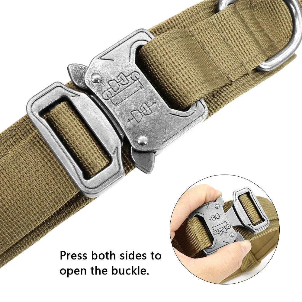 Tactical Hundehalsband & Leinen-Set