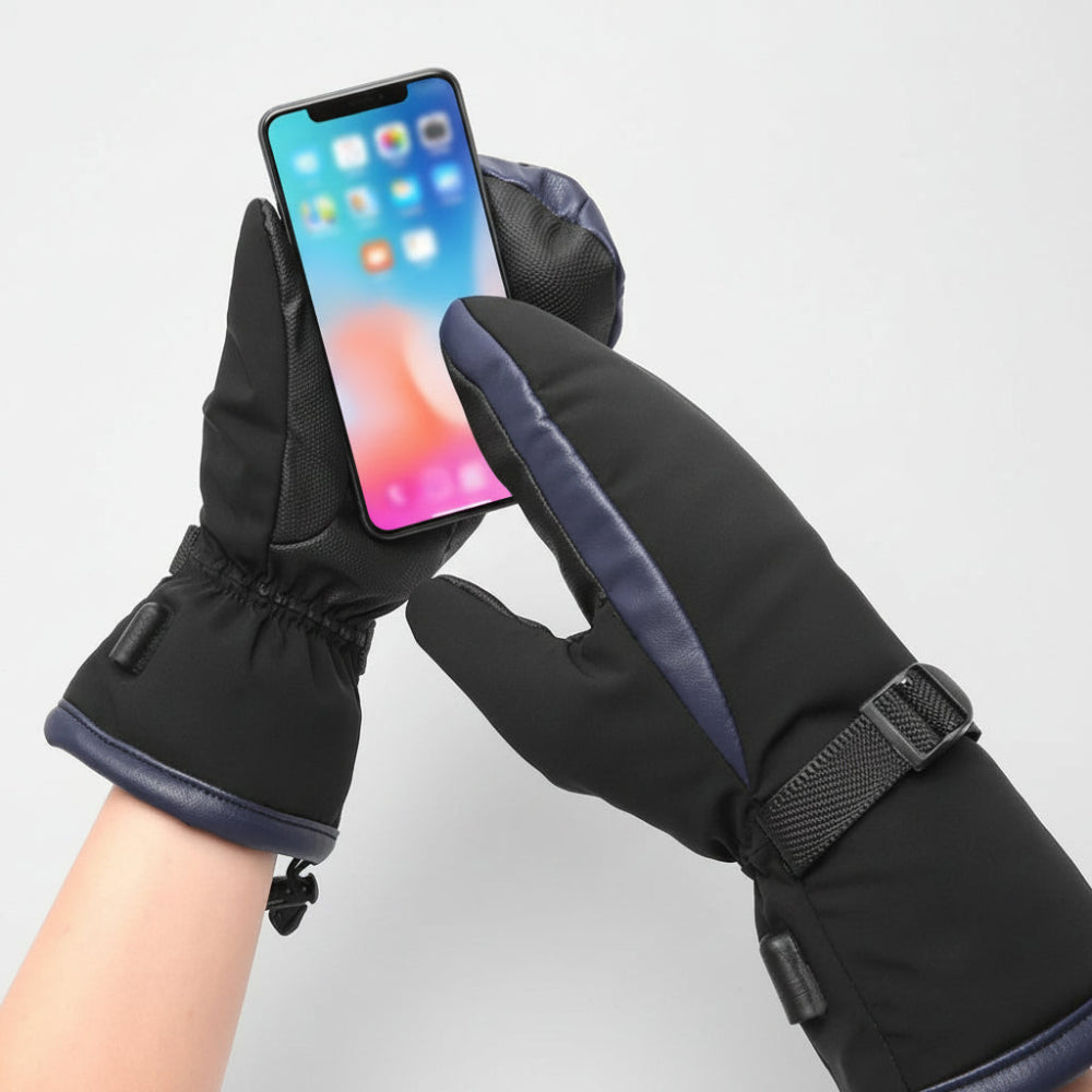 USB-Heizhandschuhe wasserdicht für Ski und Wandern