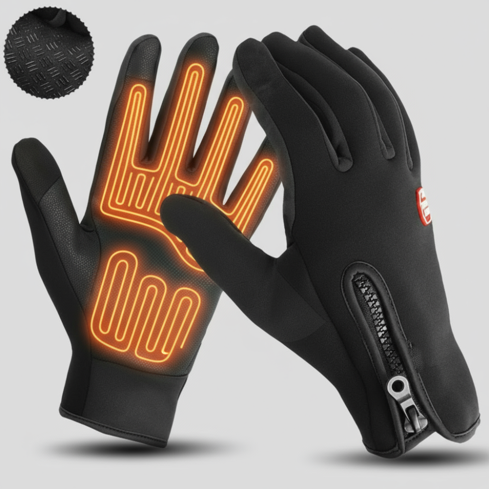 Beheizbare Winterhandschuhe wasserdicht mit Touchscreen
