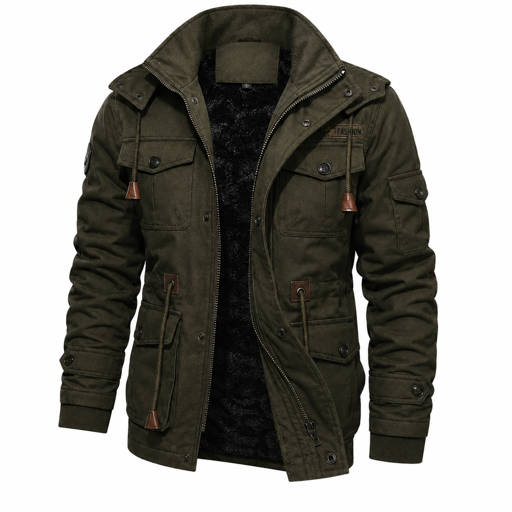 Herren Übergangsjacke mit warmem Futter & Multitaschen – UrbanTrek Jacket
