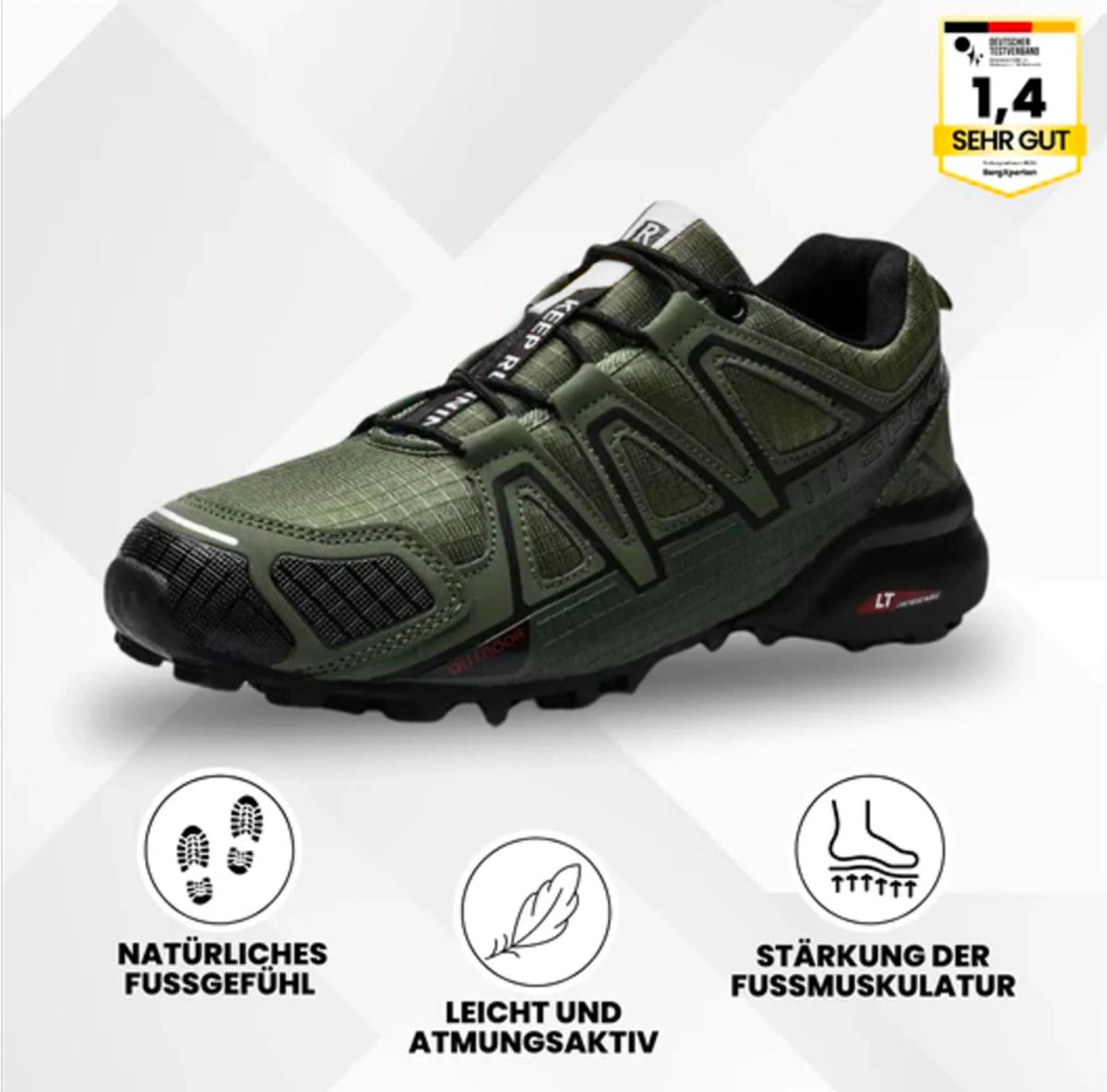 OrthoTrekking – Ergonomische & Gesunde Trekking u.-Wanderschuhe für besseren Schlaf