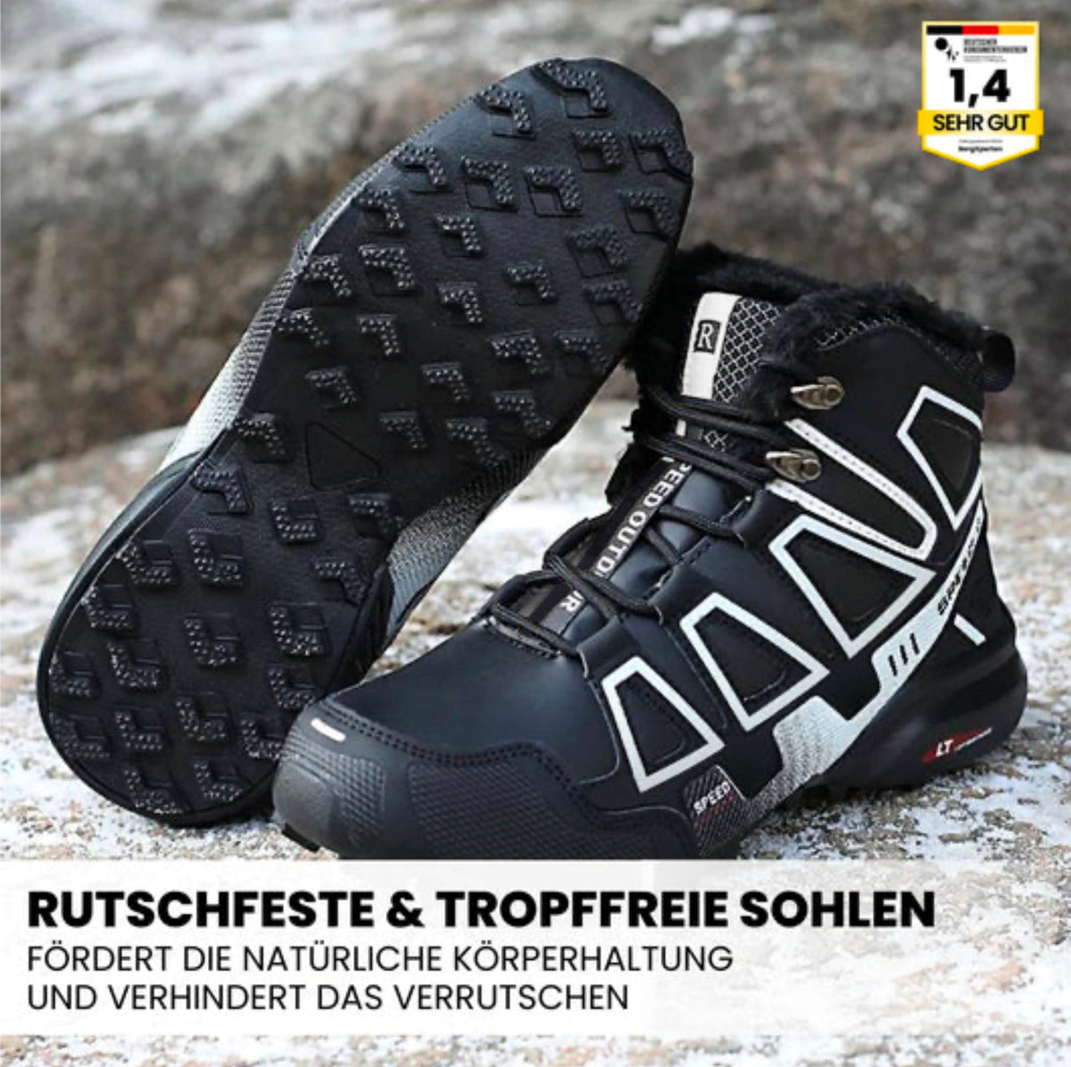 OrthoTrekking Pro Hallux – ergonomische Hallux Valgus Wander u.-Trekkingschuhe