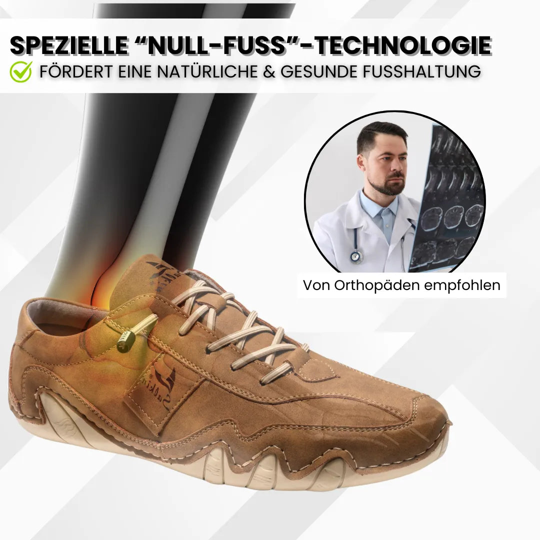 Ibex - ergonomischer, schmerzlindernder & wasserdichter Leder-Barfußschuh